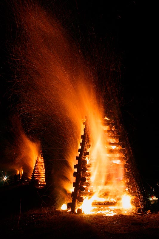 Louisiana Christmas Eve Bonfires DrJoePhoto